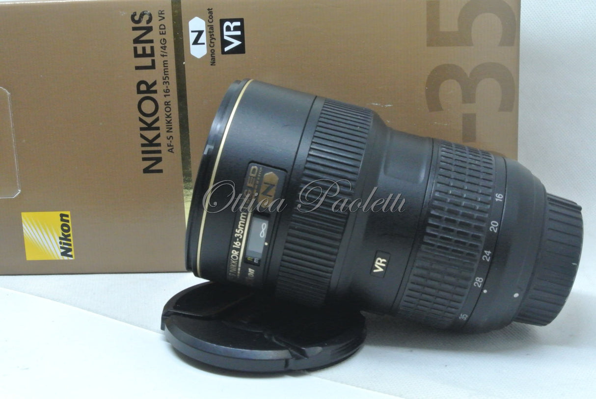 Nikon AF-S Nikkor 16-35 mm 1:4 G ED VR N Usato
