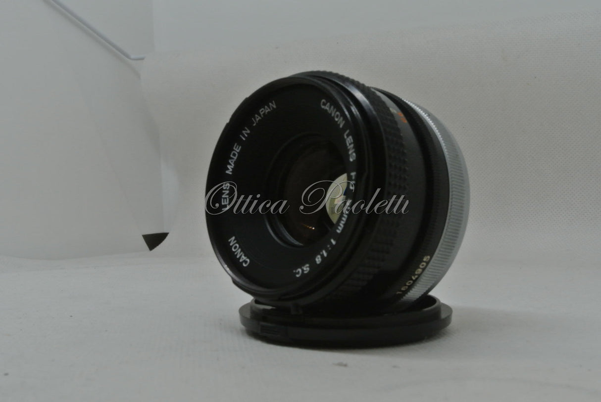 Canon FD 50 mm 1:1.8 S.C. Usato