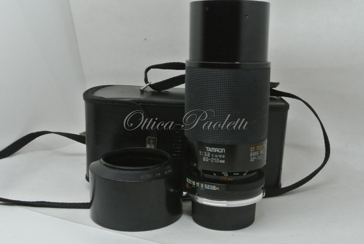 Tamron per Olympus 80-210 mm 1:3.8-4 CF TELE MACRO BBAR MC Adaptal 2 Usato