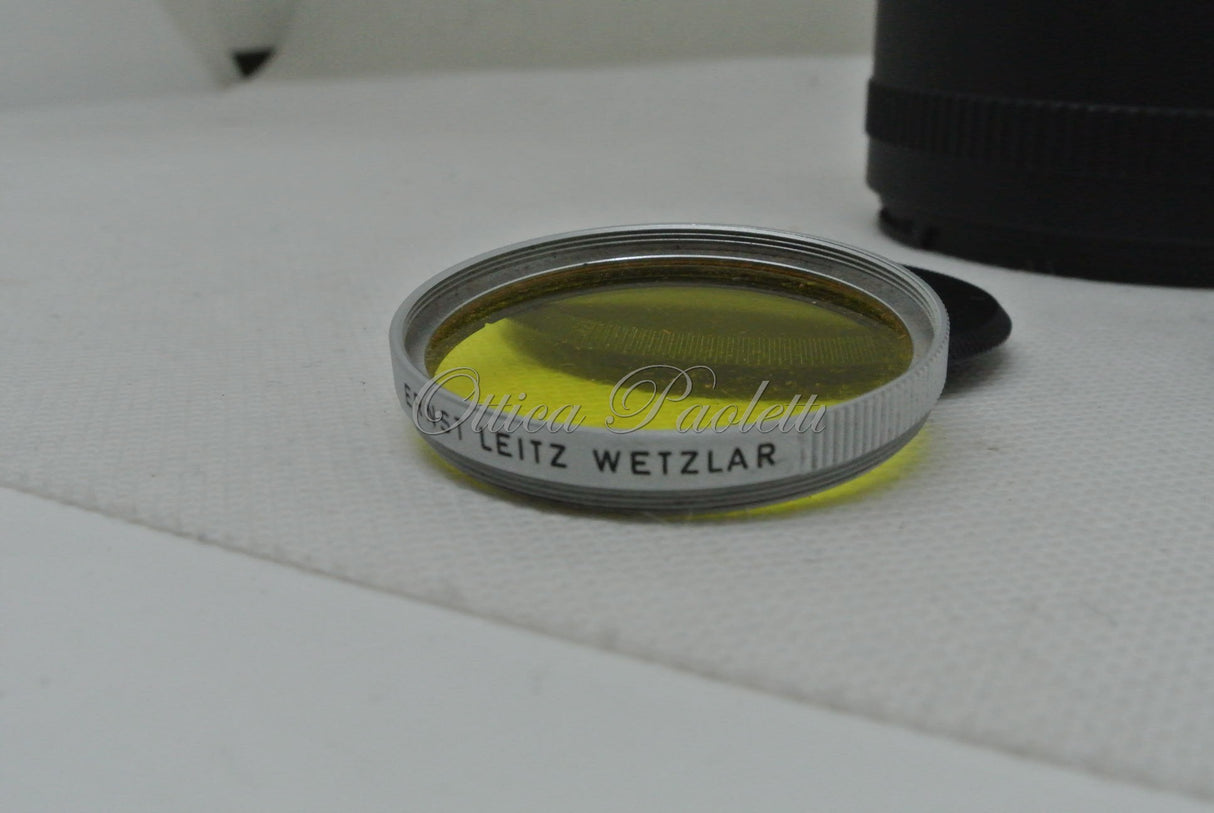 Leica 13086 Filtro Giallo 1 E39 Cromo Germany   Usato