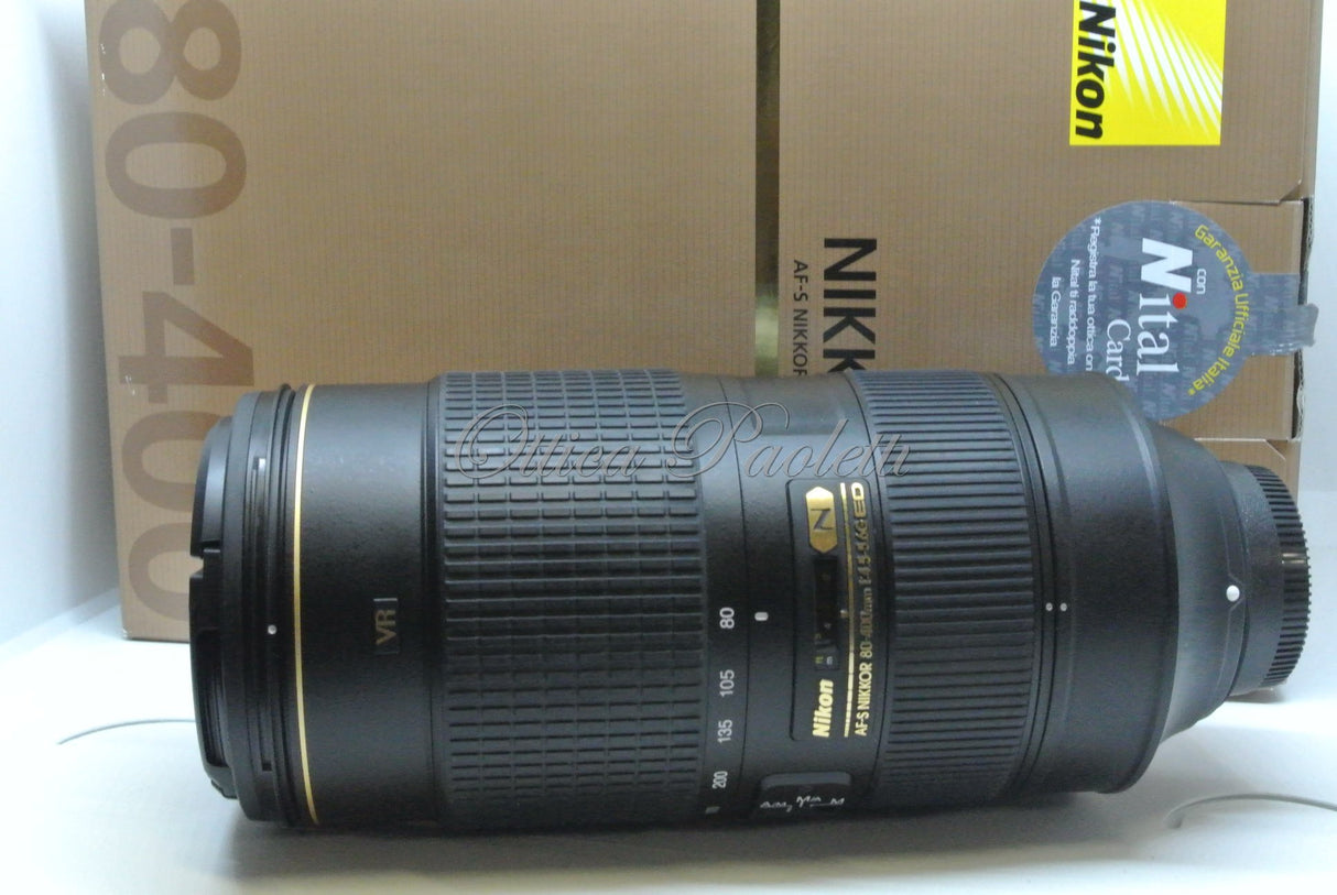 Nikon AF-S Nikkor 80-400 mm 1:4.5-5.6 G ED VR N Usato