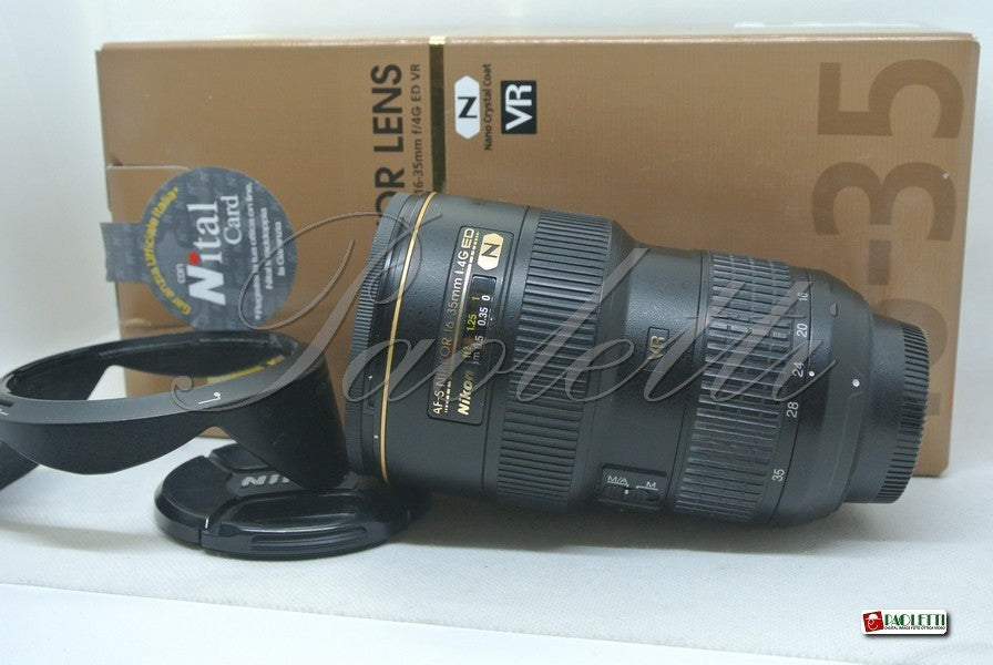 Nikon AF-S Nikkor 16-35 mm 1:4 G ED VR N  Usato
